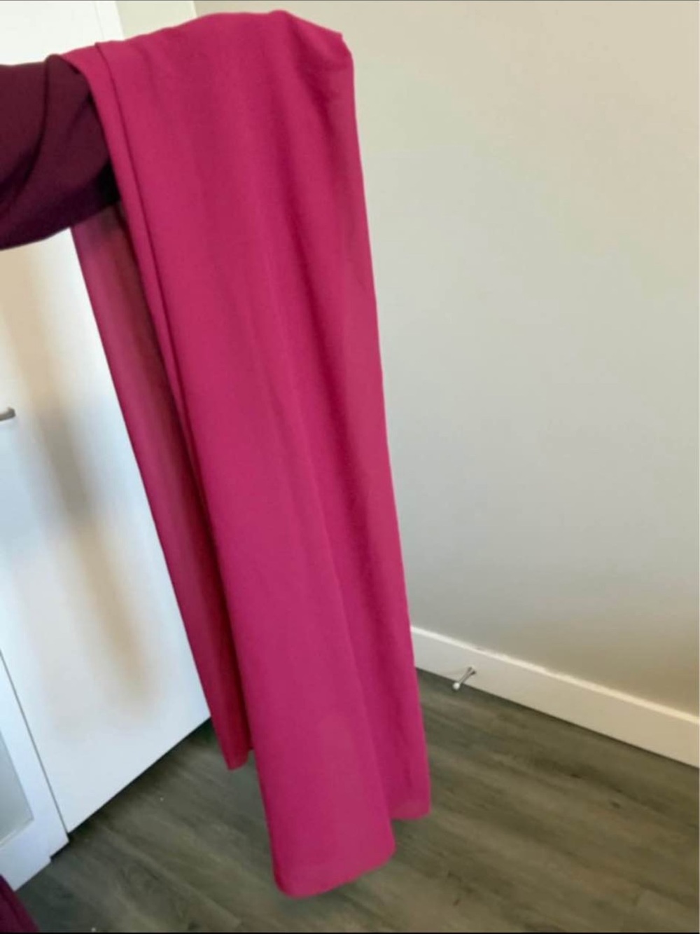 Lala hijabs magenta chiffon